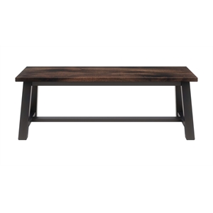 KFI Studios Midtown Dining Bench - Espresso