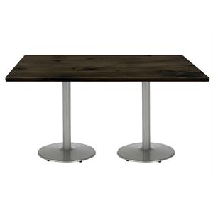 KFI Urban Loft 30&quot x 72&quot Conference Table - Barnwood -  Standard Height
