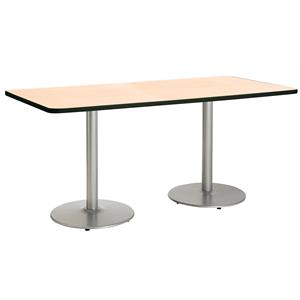KFI Mode 36&quot x 96&quot Conference Table - Natural Top -  Bistro Height