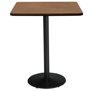 KFI Mode 30&quot Square Top Breakroom Table Cherry - Engineered Wood