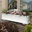 Mayne Fairfield 4ft Traditional Plastic Window Box in White