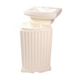 Mayne Madison Weatherproof Traditional Plastic Rain Catcher in White