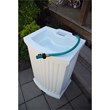 Mayne Madison Weatherproof Traditional Plastic Rain Catcher in White