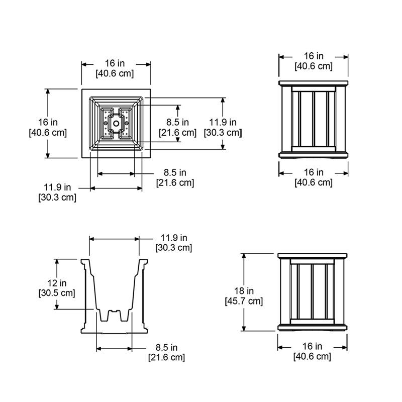 Mayne Cape Cod 16x16