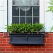 Mayne Fairfield 3ft Traditional Plastic Window Box in Black