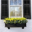 Mayne Nantucket 4ft Weatherproof Traditional Plastic Window Box in Black