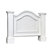 Mayne Nantucket Traditional Plastic Address Sign Post in White