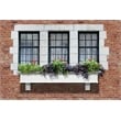 Mayne Yorkshire 6ft Weatherproof Traditional Vinyl Window Box in White