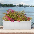 Mayne Cape Cod 3ft Weatherproof Coastal Plastic Window Box in White