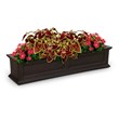 Mayne Fairfield 5ft Traditional Plastic Window Box in Espresso