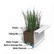 Mayne Yorkshire 2ft Weatherproof Traditional Vinyl Window Box in White