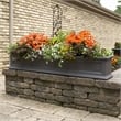 Mayne Fairfield 5ft Traditional Plastic Window Box in Graphite Gray