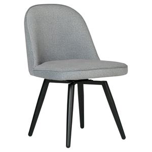 studio designs home dome metal upholstered swivel accent chair