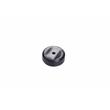 14 x 14 in. Round Black Finish Ceramic Vessel Bathroom Vanity Sink