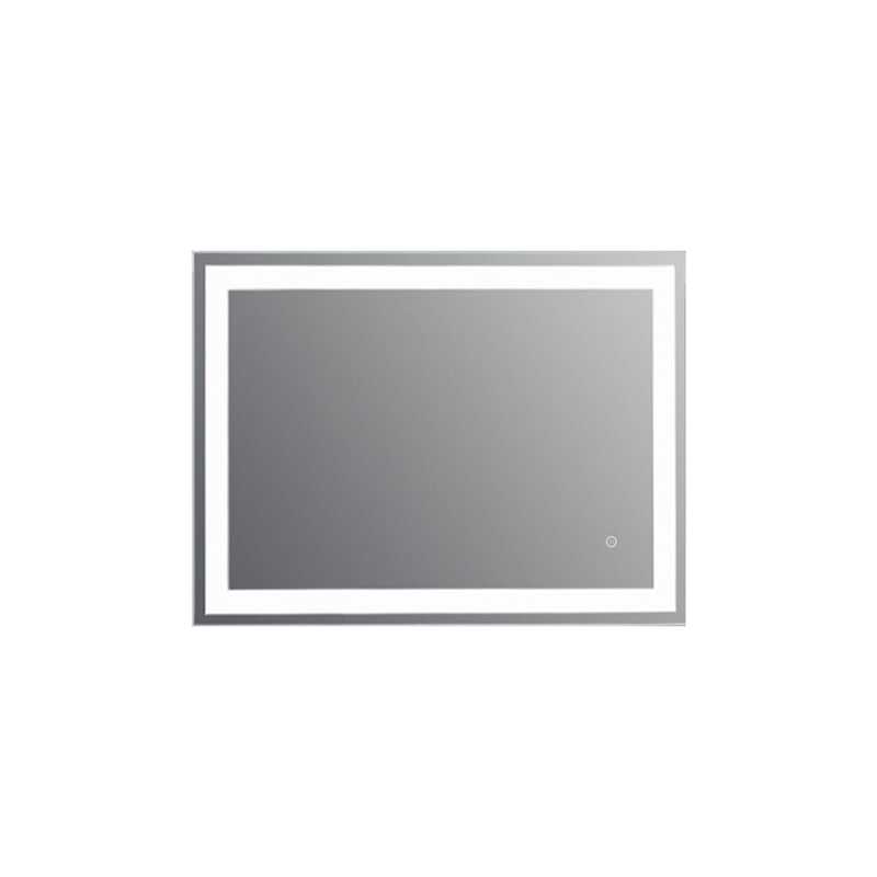 Livorno 36 in Frameless Modern LED Clear Glass Bathroom Vanity Mirror