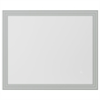 Livorno 36 in Frameless Modern LED Clear Glass Bathroom Vanity Mirror