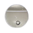 Padova 32 in Round Modern LED Clear Glass Bathroom Vanity Mirror