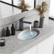 Aalst Single Hole Single Handle Bathroom Faucet in Matte Black