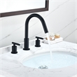 Balen 8. in Widespread 2-Handle Bathroom High-Arc Faucet in Brushed Gold