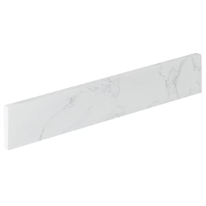 Altair Design 21 in.W Engineered Stone Vanity Sidesplash in Grain White