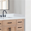 Altair Design 21 in.W Engineered Stone Vanity Sidesplash in Snow White