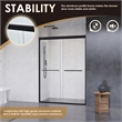Ennis By Pass Framed Shower Door with Clear Glass