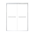 Ennis By Pass Framed Shower Door with Clear Glass