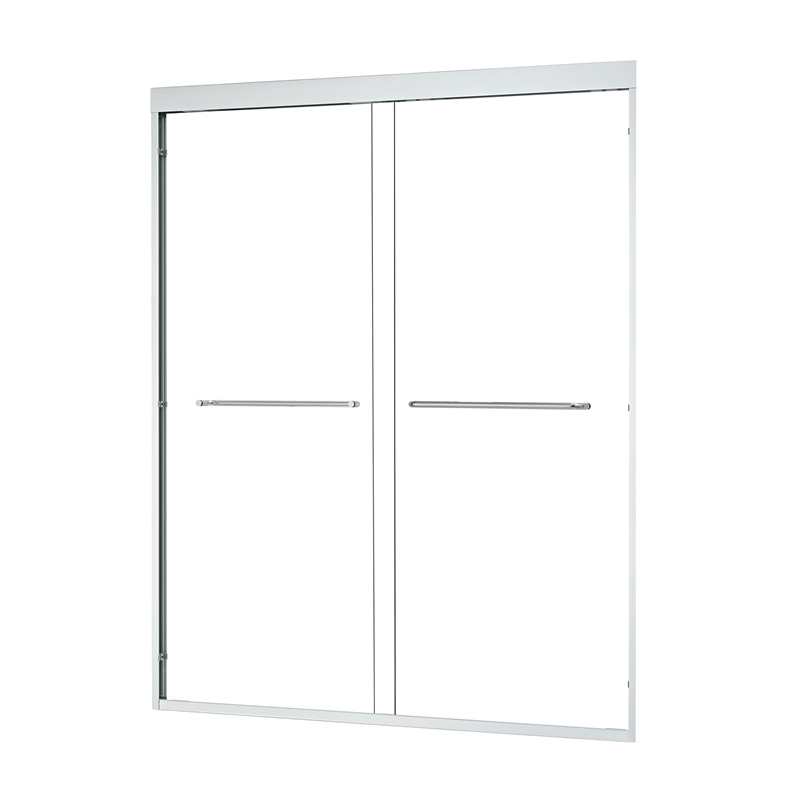 Ennis By Pass Framed Shower Door with Clear Glass