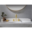 Wishful 8. in Widespread 2-Handle Brass Bathroom Faucet in Brushed Gold
