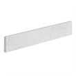 Fondis 24 in.W Engineered Stone Vanity Backsplash in Aosta White