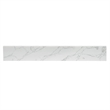 Fondis 30 in.W Engineered Stone Vanity Backsplash in Grain White