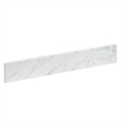 Fondis 30 in.W Engineered Stone Vanity Backsplash in Grain White
