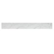 Fondis 36 in.W Engineered Stone Vanity Backsplash in Grain White
