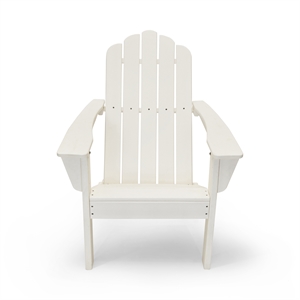 marina white outdoor patio adirondack chair
