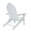 Balboa White Folding Adirondack Patio Chair