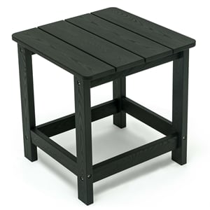 portola black all weather indoor-outdoor side table