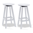 Mason-Cabo HDPE White Round Counter Bar-3 Piece
