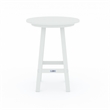 Mason-Cabo HDPE White Round Counter Bar-3 Piece