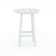 Mason-Cabo HDPE White Round Counter Bar-3 Piece