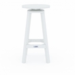 Mason-Cabo HDPE White Round Counter Bar-3 Piece