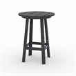 Mason-Cabo HDPE Gray Round Counter Bar- 3 Piece