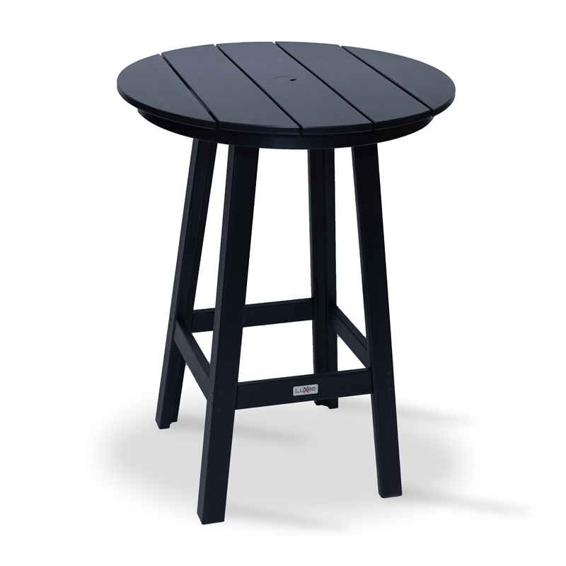 Mason-Cabo HDPE Black Round Counter Bar-3 Piece