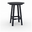 Mason-Cabo HDPE Black Round Counter Bar-3 Piece