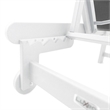 Venice White HDPE Chaise Lounge-Set of 2