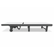 Venice Gray HDPE Chaise Lounge-Set of 2