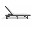 Venice Gray HDPE Chaise Lounge-Set of 2