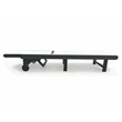 Venice Black HDPE Chaise Lounge-Set of 2