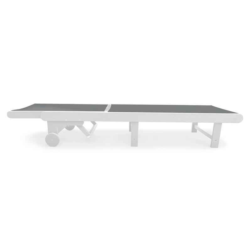 Venice HDPE Chaise Lounge-White (Set of 4)