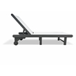 Venice HDPE Chaise Lounge- Gray (Set of 4)