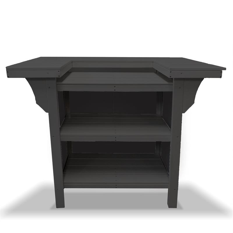 Cancun HDPE Serving Bar- Gray Two Tone